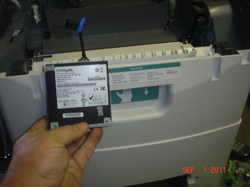 Lexmark LEX M03 001 4038 922 Fax Modem X738de printer  