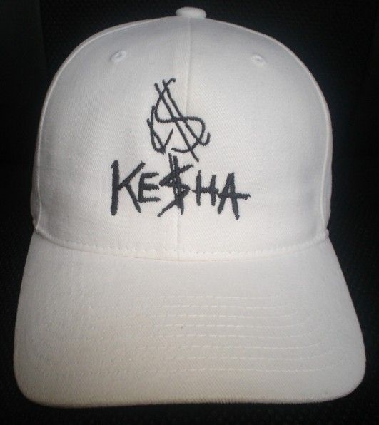 KE$HA KESHA CAP / HAT WITH STITCHED AUTOGRAPH  