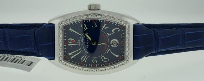 New Franck Muller Diamond Conquistador watch.  