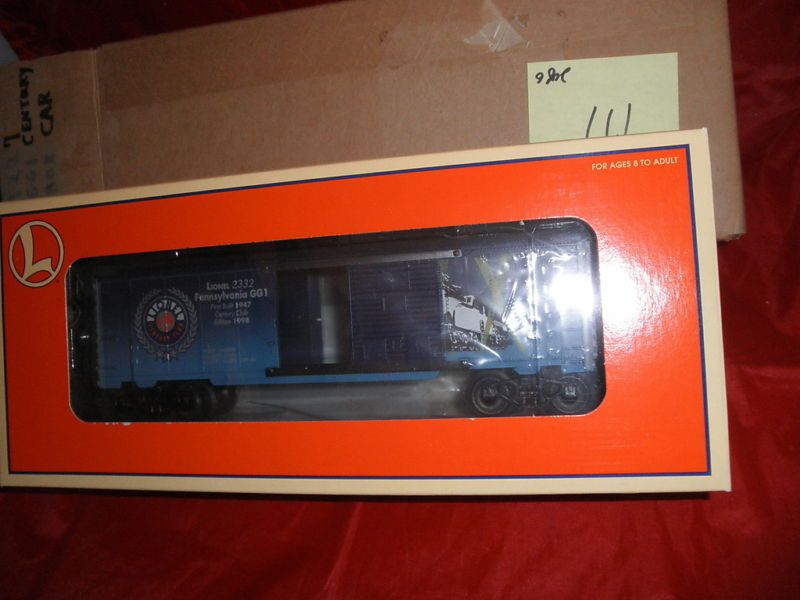 LIONEL CENTURY CLUB GG 1 O GAUGE BOX CAR OB  