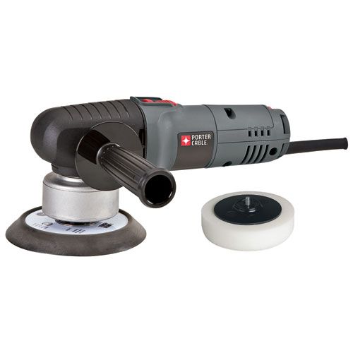 PORTER CABLE 6 Variable Speed Random Orbit Sander with Polishing Pad 