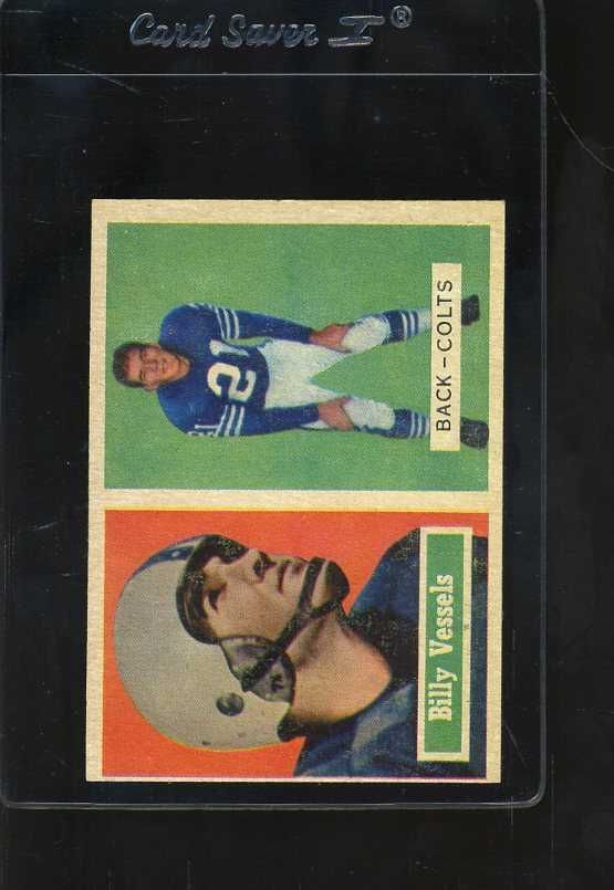 1957 TOPPS #29 BILLY VESSELS EXMT *42043  