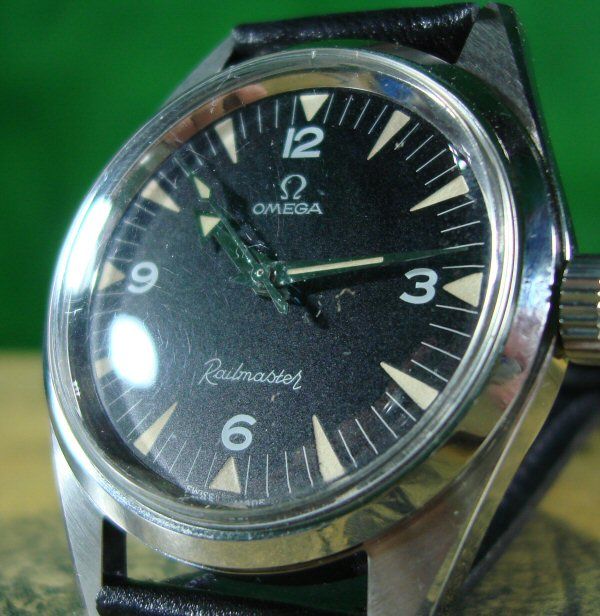 1960S OMEGA RAILMASTER MENS WATCH. EXCELLENT  