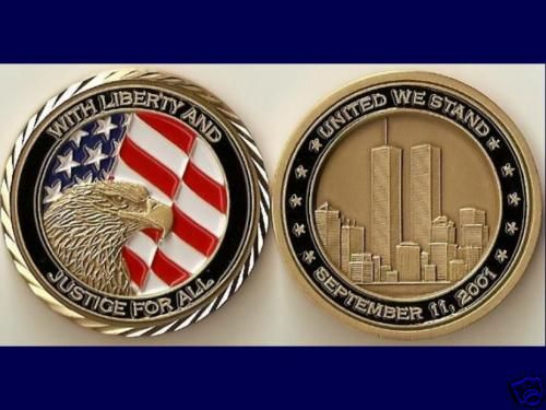 World Trade Center September 11 Challenge Coin 911 StV2  