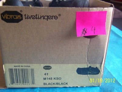   BOX , Vibram 5 Fingers FiveFingers M148 KSO , Shoes size 41 ,lot #4J