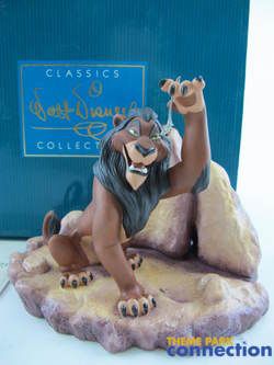 Disney WDCC LE 2001 Lion King SCAR Lifes Not Fair, Is It Villain 