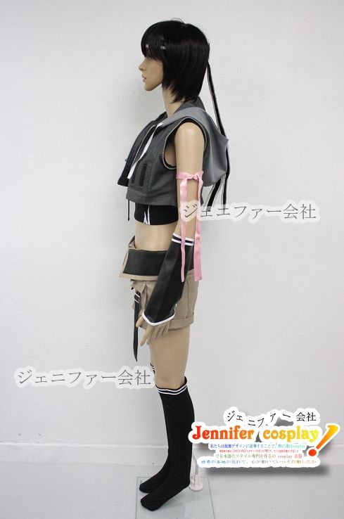 Final Fantasy Yuffies Advent Children Cosplay Costume  