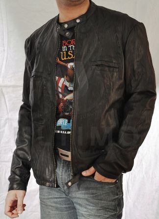 17 Again Oblow Zac Efron Leather Jacket BNWT All Sizes  