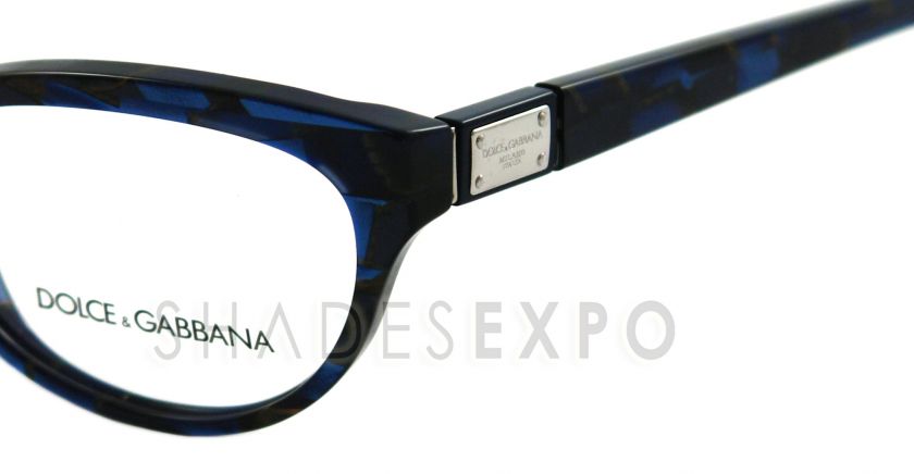   DOLCE&GABBANA D&G DG Eyeglasses DG 3118 BLUE 1919 DG3118 AUTH  