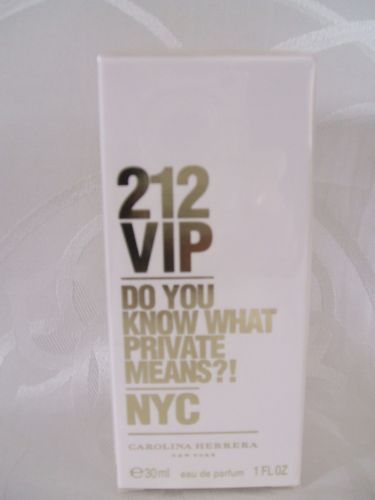 212 VIP by CAROLINA HERRERA Women EDP 30ml/1oz Sealed  