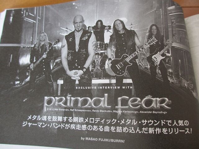 BURRN Mag 4/12 UNISONIC HELLOWEEN Michael Kiske Kai Hansen RIOT Mark 