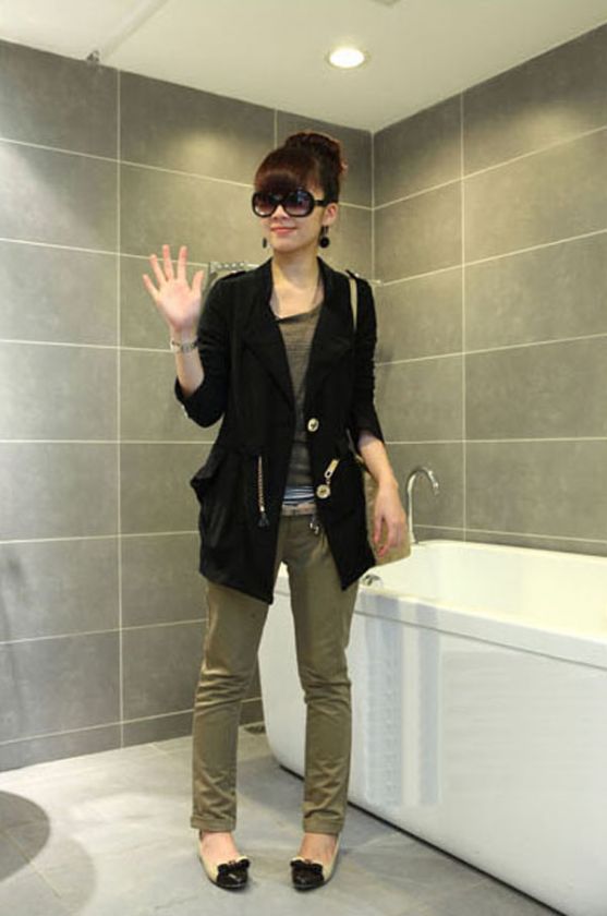 2011 FALL NEW WOMEN MILITARY FITTING TRENCH COAT ( WITH TASSEL BELT 