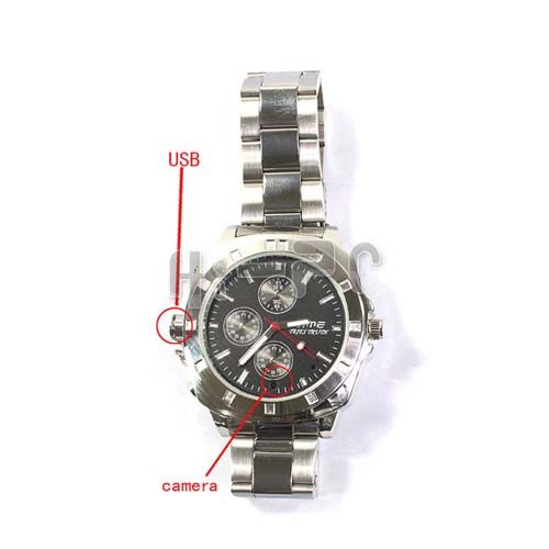 4GB SPY HD Watch Camera Cam Camcorder DVR DV Pinhole Hidden Wrist 