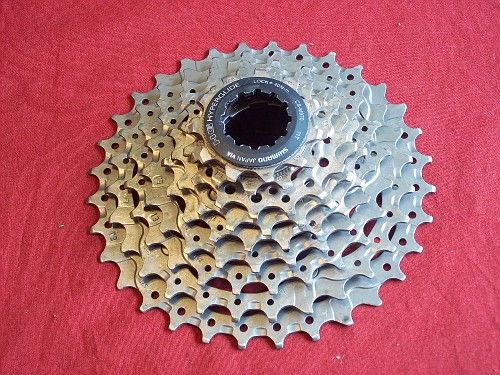 SHIMANO XTR M970 9 Speed Cassette TI Cogs 11 32 NICE  FAST 