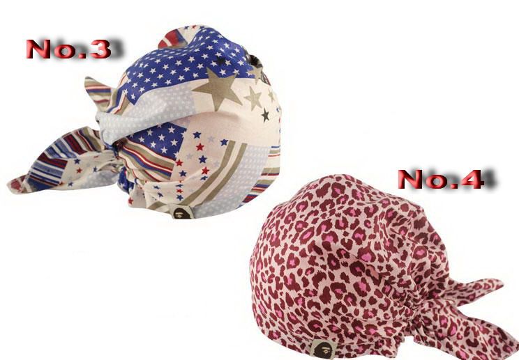 The 3 pieces Baby Bandana Caps are 100% Cotton which will keep your 