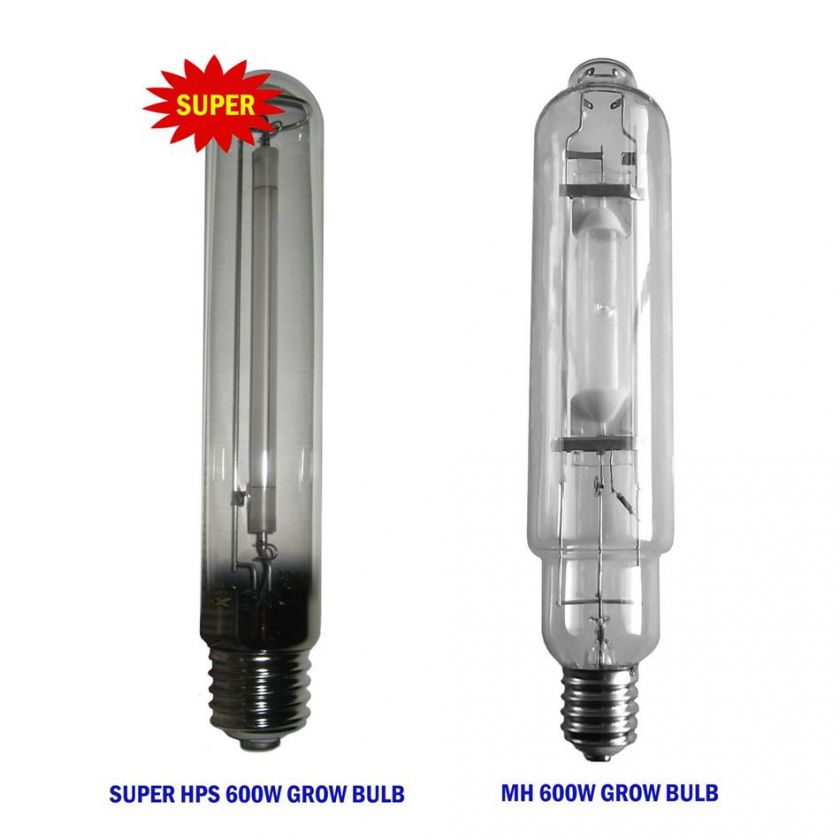 600 W MH HPS DIMMABLE DIGITAL BALLAST 2PCS BULBS SOCKET  