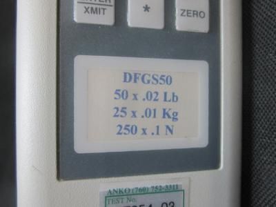 Chatillon DFGS50 Digital Force Gauge  