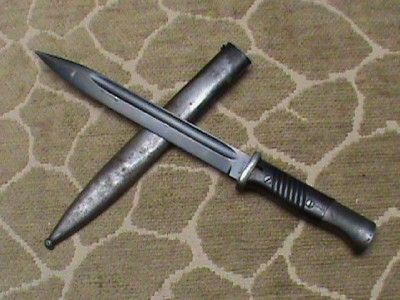 WW2 German M1884/98 Bayonet III PatternK98 Mauser Bayonet***.