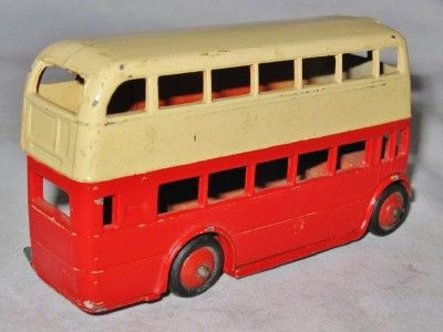 Vintage Dinky Toys Double Decker Bus, #29C, Made in England by Meccano 