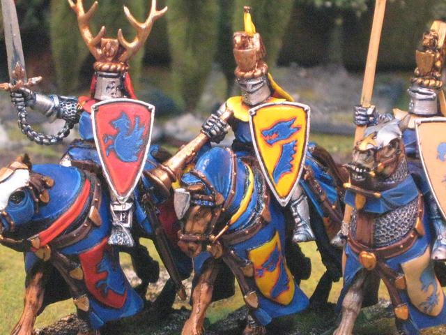 DPS painted Bretonnian Knights of the Realm BR016a  