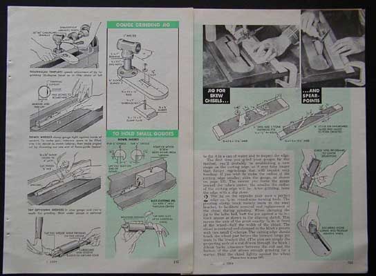 Lathe Chisel Grinding Jigs How To build PLANS *Fast & Accurate  