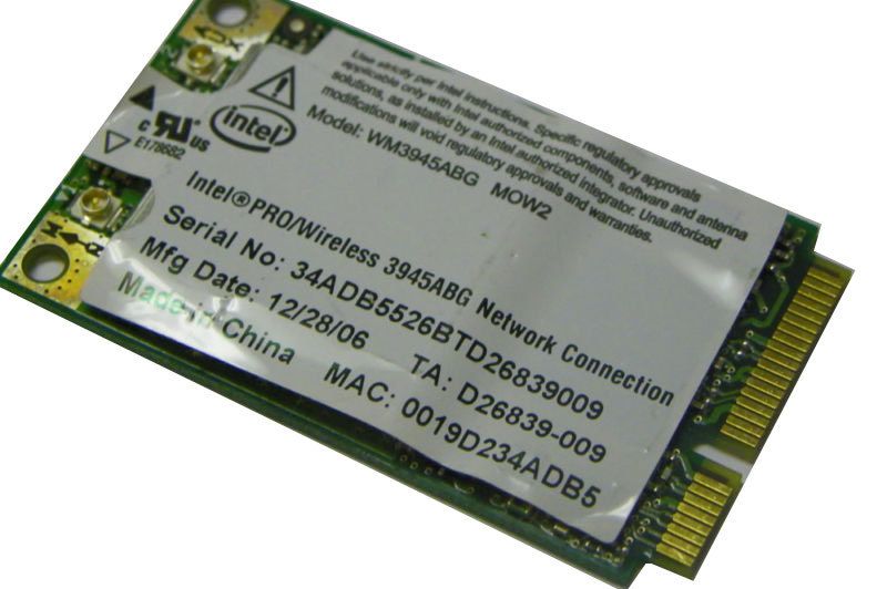 Intel 3945ABG MOW2 Mini PCI Express Wireless  