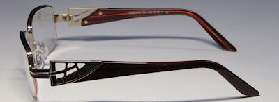 NEW CAZAL 4136 53 17 130 ROSE/BURGUNDY EYEGLASSES/GLASSES/FRAME WOMENS 