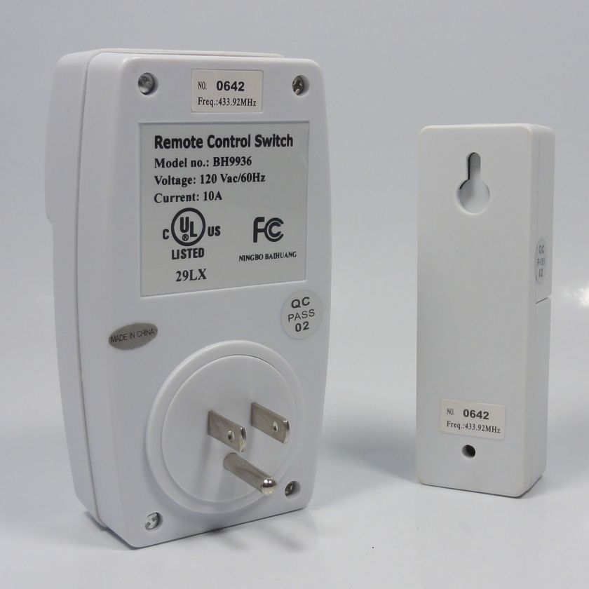 NEW WIRELESS REMOTE CONTROL SWITCH AC FOR HOME LIGHTING  