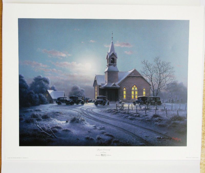 Windberg Joyous Evensong Limt. Ed. Signed # Litho.  