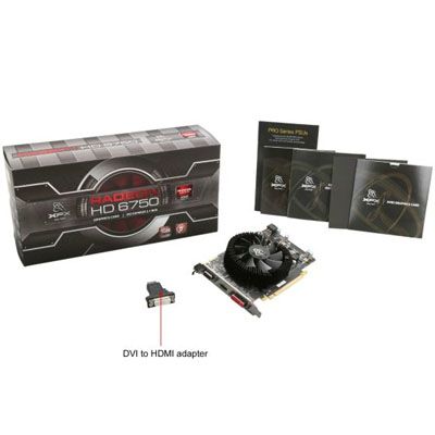 XFX HD 675X ZNLC Radeon HD 6750 1GB GDDR5 Video Card  