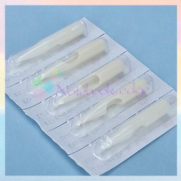 50pcs Tattoo Disposable Nozzle Tips Tube Fit Neddle 5RT  