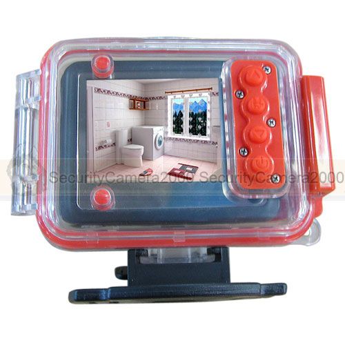   Meters Waterproof HD Portable DVR with 2inch TFT LCD Screen Monitor