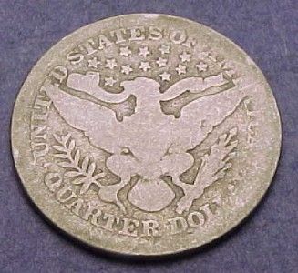 exo* Barber Quarter 1894 P G  Nice (pb219)  