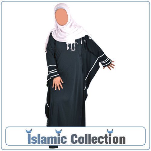 islamic clothing   butterfly Abaya navy headscarf islam  