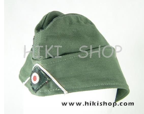 WWII German WH HBT M40 side cap EM  