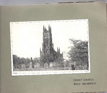 VINTAGE  A SOUVENIR OF WEST BROMWICH BOOKET, ENGLAND  