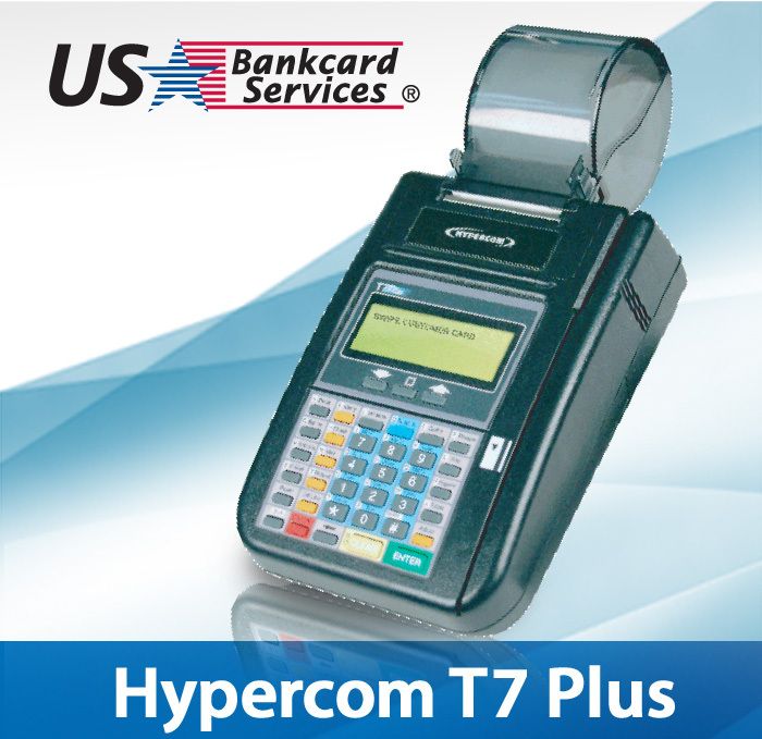 HYPERCOM T7PLUS Terminal 1MB 35KEY NIB *NO ACCT REQ*  