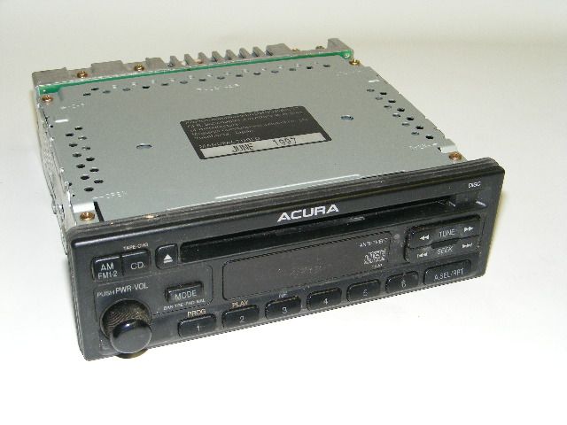 ACURA INTEGRA CD PLAYER RADIO MODEL 1XJ0 97 98 99 00 01 STEREO  