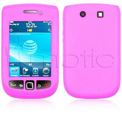 Funda Silicona Blackberry Torch 9800 color ROSA FUCSIA  