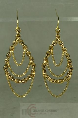 Low Luv X Erin Wasson Dangling Chain Earrings  