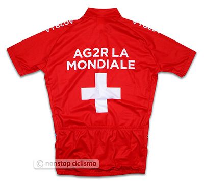 AG2R LA MONDIALE KUOTA 2011 SWISS CHAMP JERSEY  2XL/6  