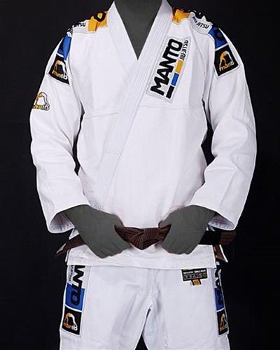 Manto World Champ 3.0 Jiu Jitsu Gi White A3 bjj kimono  