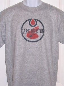 Cape Breton OILERS AHL Hockey Throwback T Shirt XXL  