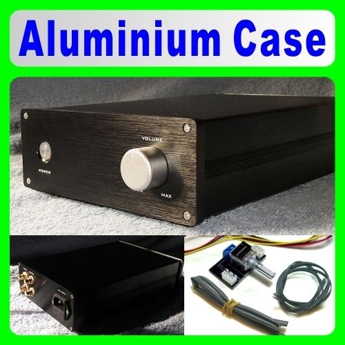   Chassis DIY Audio Preamp Enclosure Pre Amplifier Case,Volume Pot