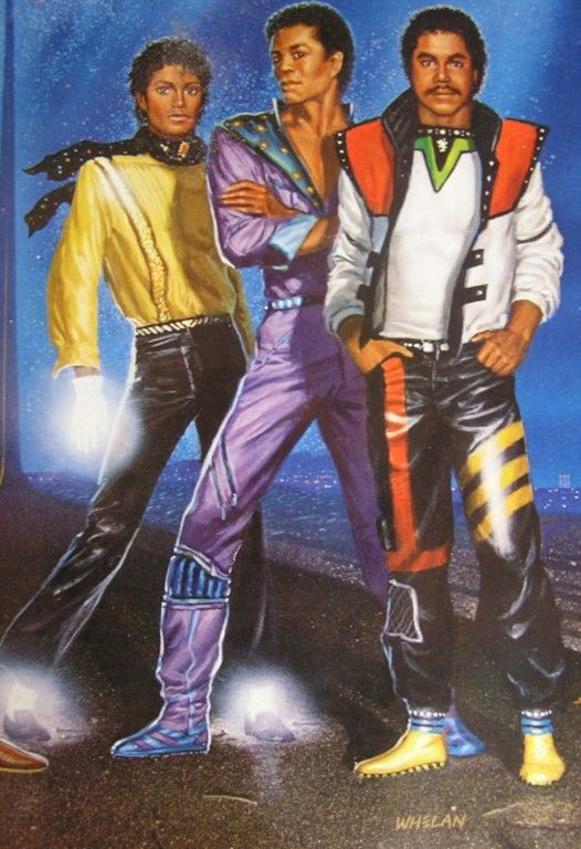 MICHAEL JACKSON 1984 JACKSONS VICTORY TOUR POSTER RARE  