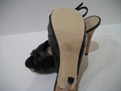 New Aldo Keithly Heels Pumps Shoes US 10 EU 41 Black  