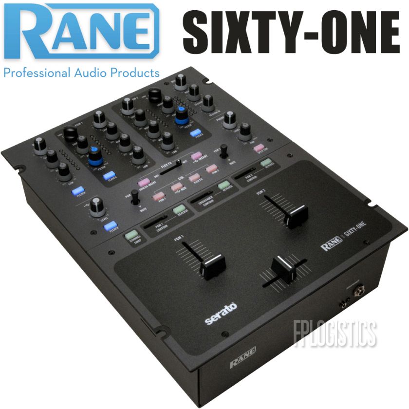    One 61 Pro DJ Turntablist Mixer with Serato Scratch Live SSL USB NEW