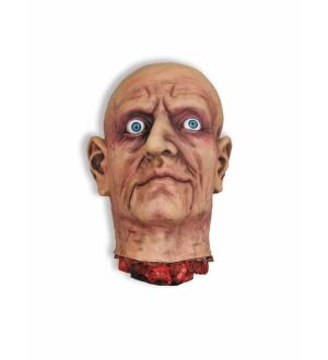 Large Open Eye Cut Off Bloody Scary Head Halloween Prop  