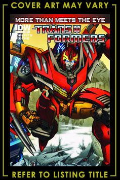 TRANSFORMERS MORE THAN MEETS THE EYE ONGOING #1 IDW Publishing COVER C 