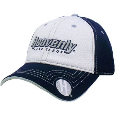 HAT CAP HEAVENLY LAKE TAHOE MOUNTAIN SKI RESORT CALIFORNIA GAME WHITE 